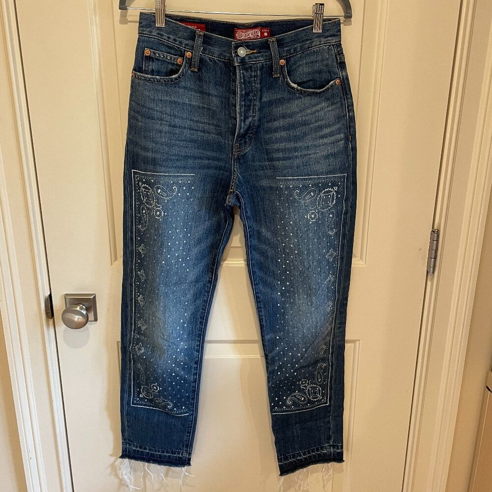 Lucky Legend Paisley High Rise Drew Mom Jeans